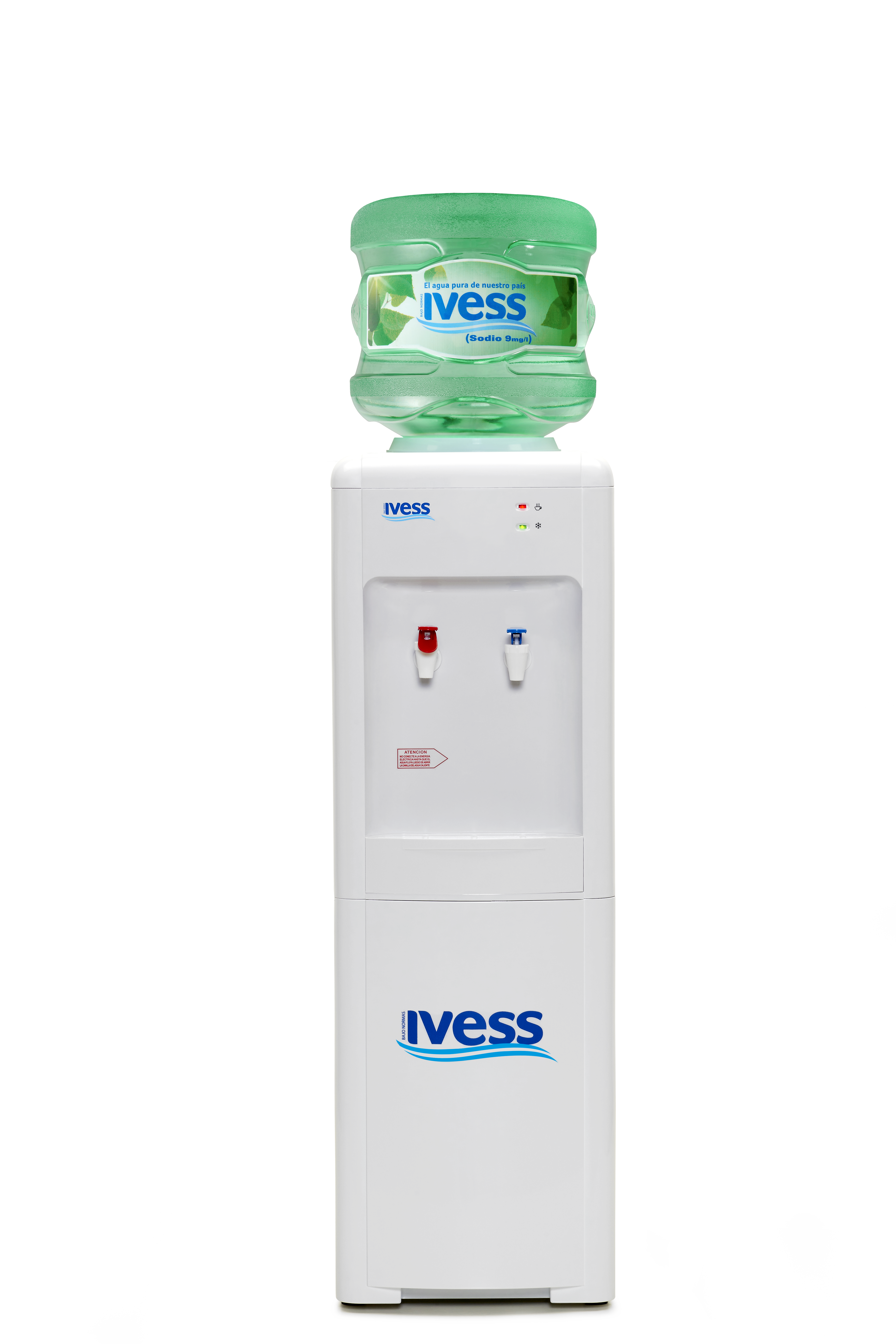 Dispenser IVESS con bidón verde bajo sodio