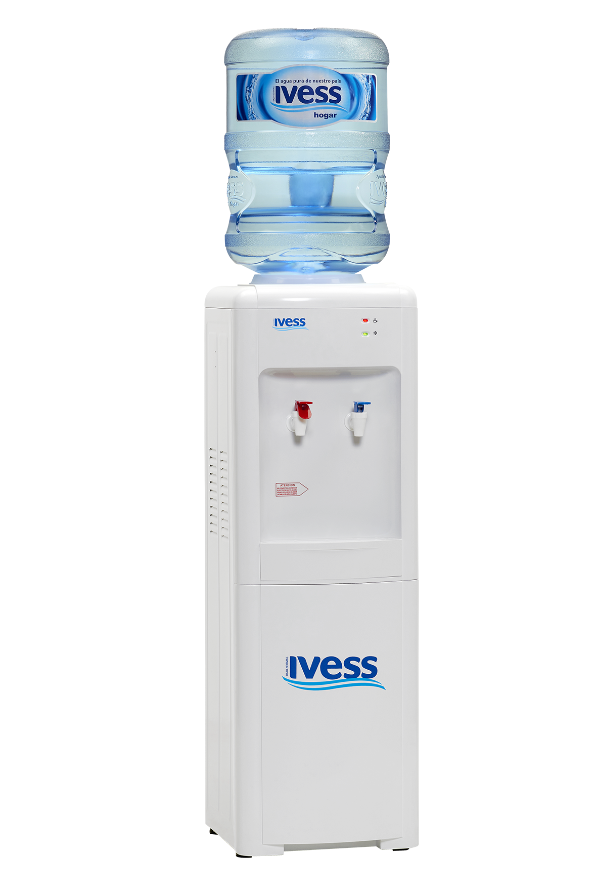 Dispenser IVESS con bidón azul de 20 litros