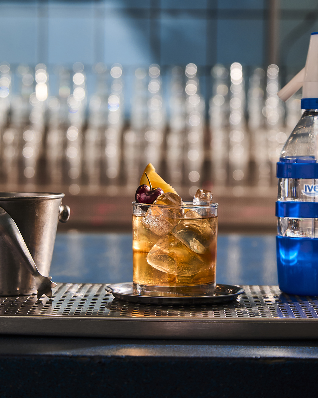 Old Fashioned con soda