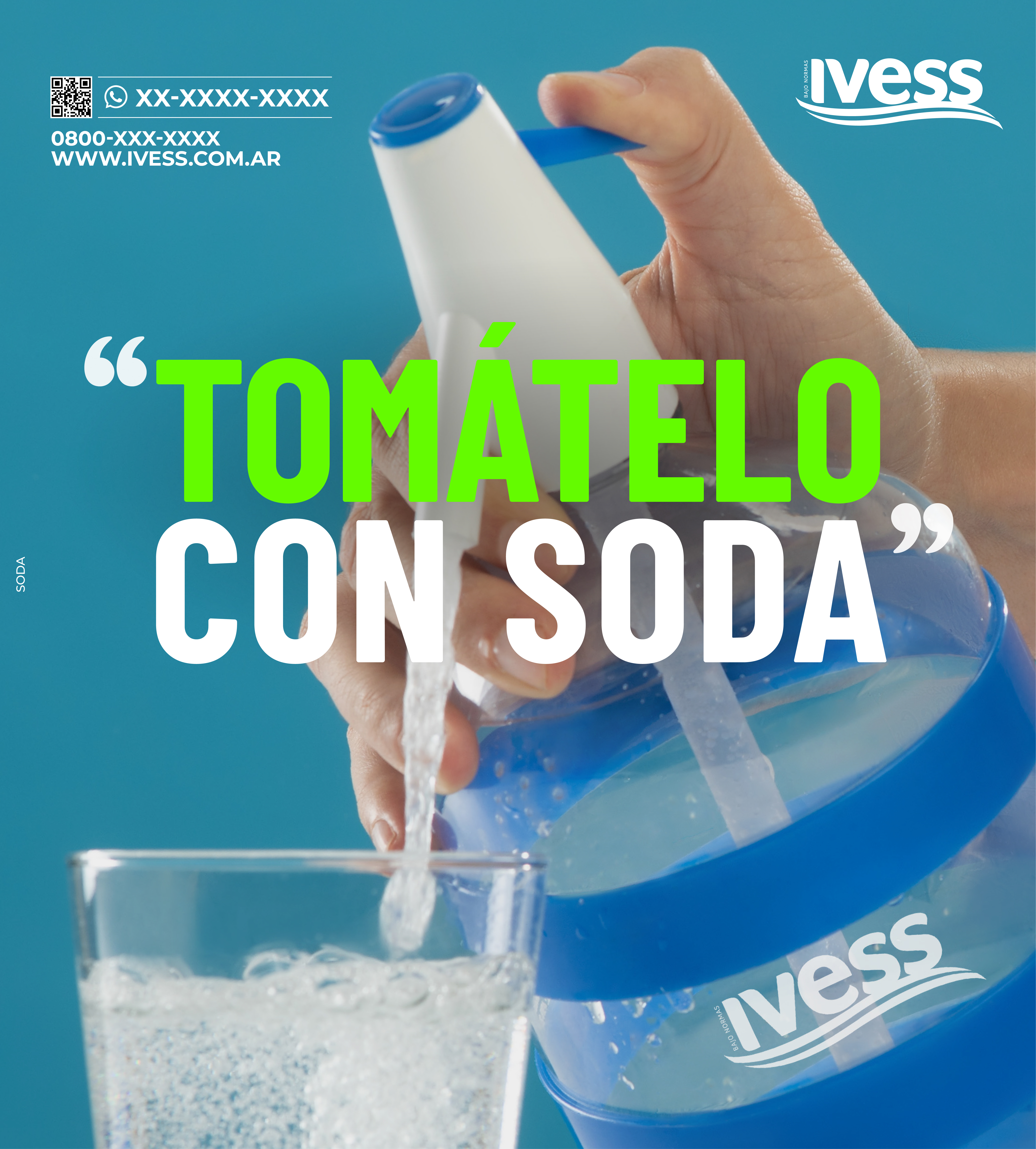 Sifón de soda IVESS